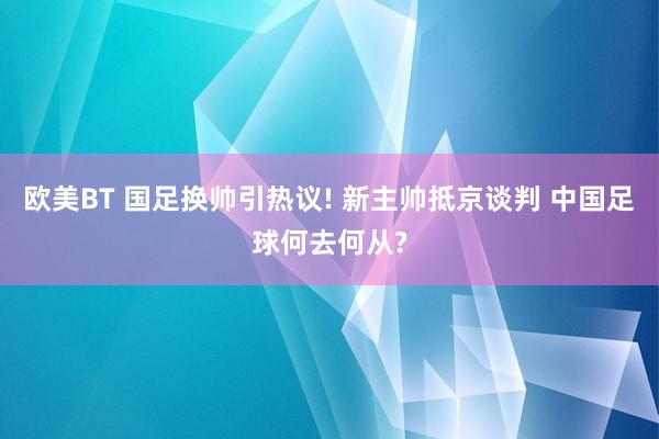 欧美BT 国足换帅引热议! 新主帅抵京谈判 中国足球何去何从?